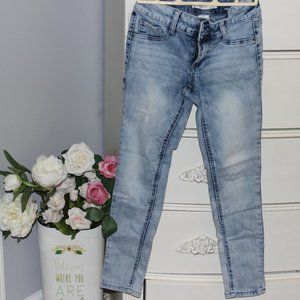 MUDD JEANS -Girls S-10 -Mid-rise Faded Legging-